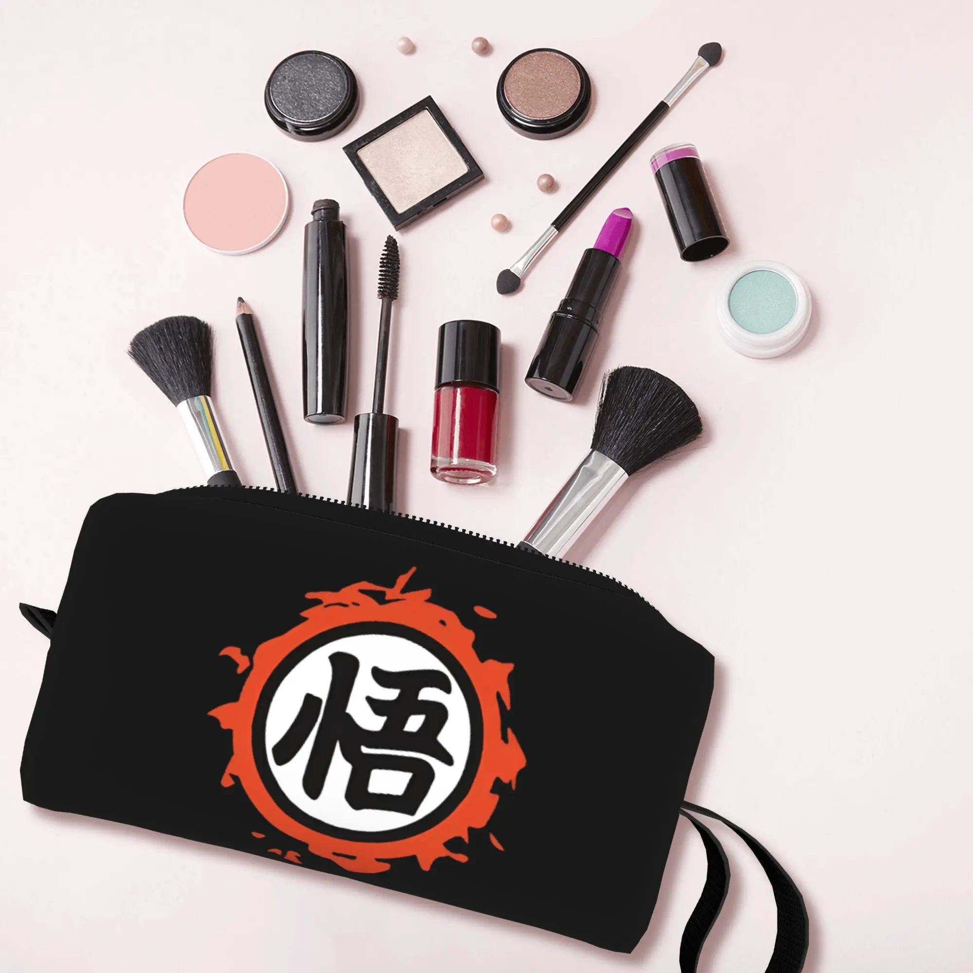 Kawaii D-Dragon B-Ball Z Gokus Travel Toiletry Bag Japanese Science Animation Makeup Cosmetic Organizer Beauty Storage Dopp Kit