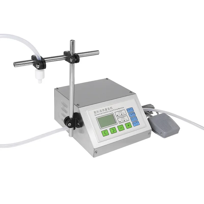 Electric Filling Machine For Household Commercial Liquid Mineral Water Beverage Baijiu Quantitative Small Numerical Control