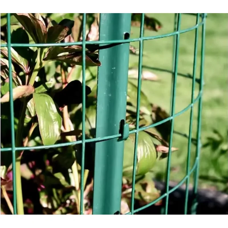 PVC Vinyl Coated Welded Wire Mesh Fence Roll Heavy 48inch Height 100ft Length Hardware Cloth for Garden