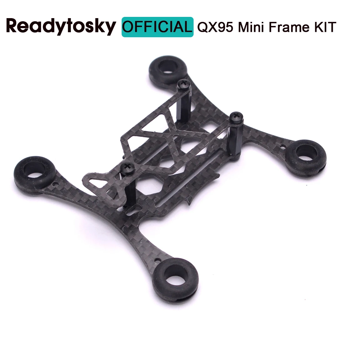 Mini Micro Mini QX95 95mm telaio Mini FPV RC Kit telaio Quadcopter in fibra di carbonio supporto 8520 motore Coreless