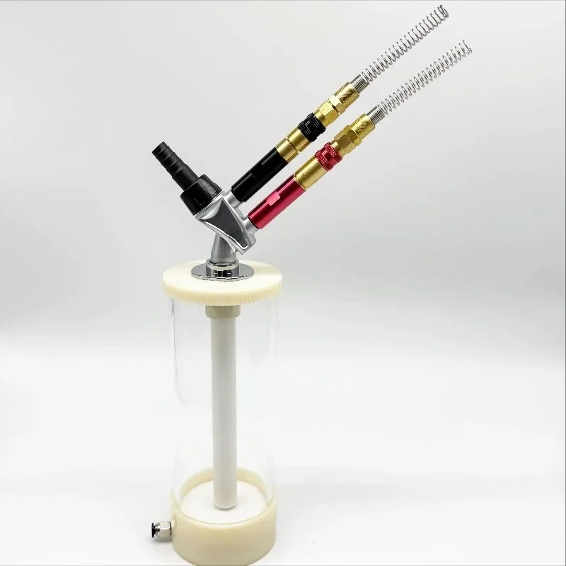 1L Fluidization Hopper Cup / Replacement Pump Injector BT-06 / Inner Nozzle Tube for Electrostatic Powder Coating Spray Machine