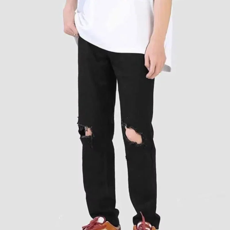 

Denim Men's Purple Jeans for Man Rhinestones Y2k Pants Korean Reviews Many Men's Clothes Baggy Popular Clothing Male Shorts Mens