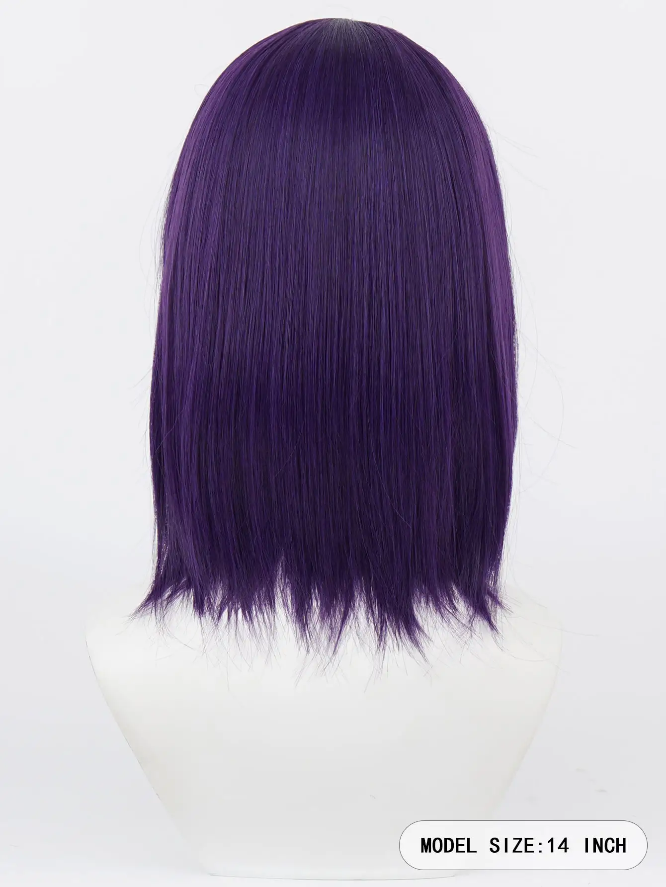 مستقيم الأرجواني قصيرة الباروكات الاصطناعية مع الانفجارات ألياف مقاومة للحرارة الباروكات أنيمي دور تأثيري الباروكات ل زي حفلة الهالوين