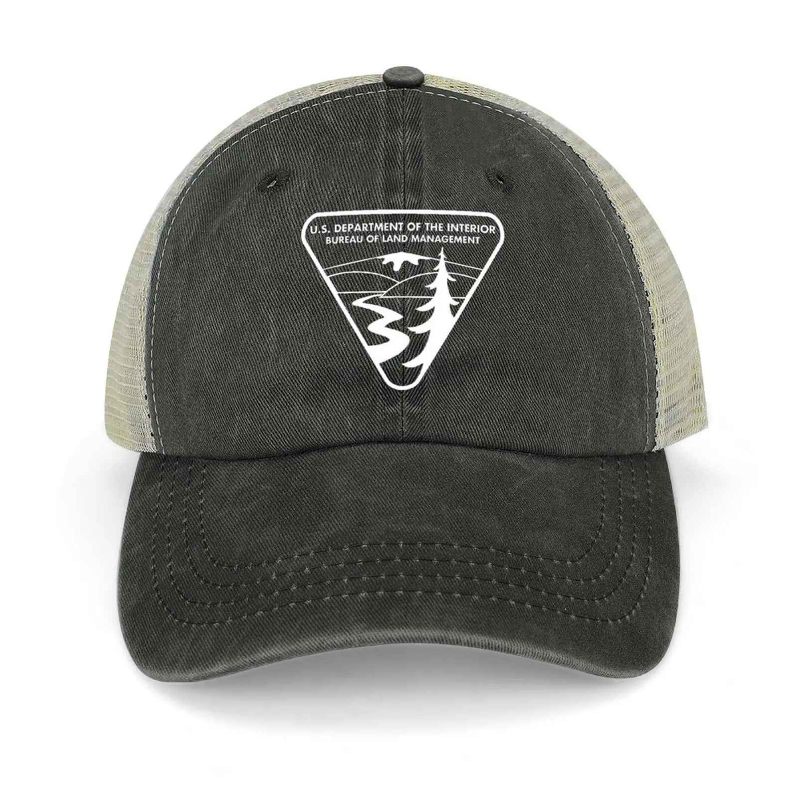 

The Original BLM -- Bureau of Land Managment (White) Baseball Cap Fashion Beach New In The Hat foam party Hat Caps Women Men's