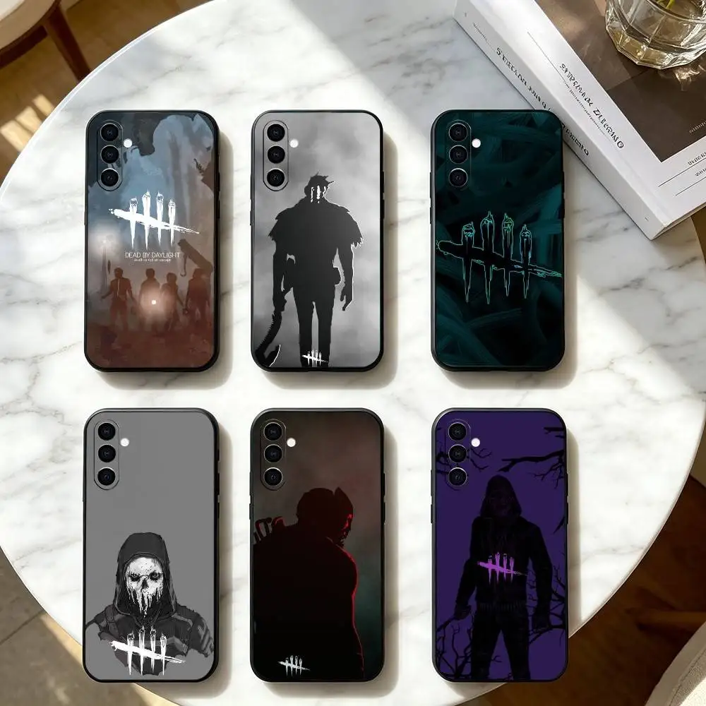 D-Dead By Day L-Light Game DBD Phone Case Black Silicone Soft For Samsung Galaxy A73,A72,A71,A70,A53,A52,A51