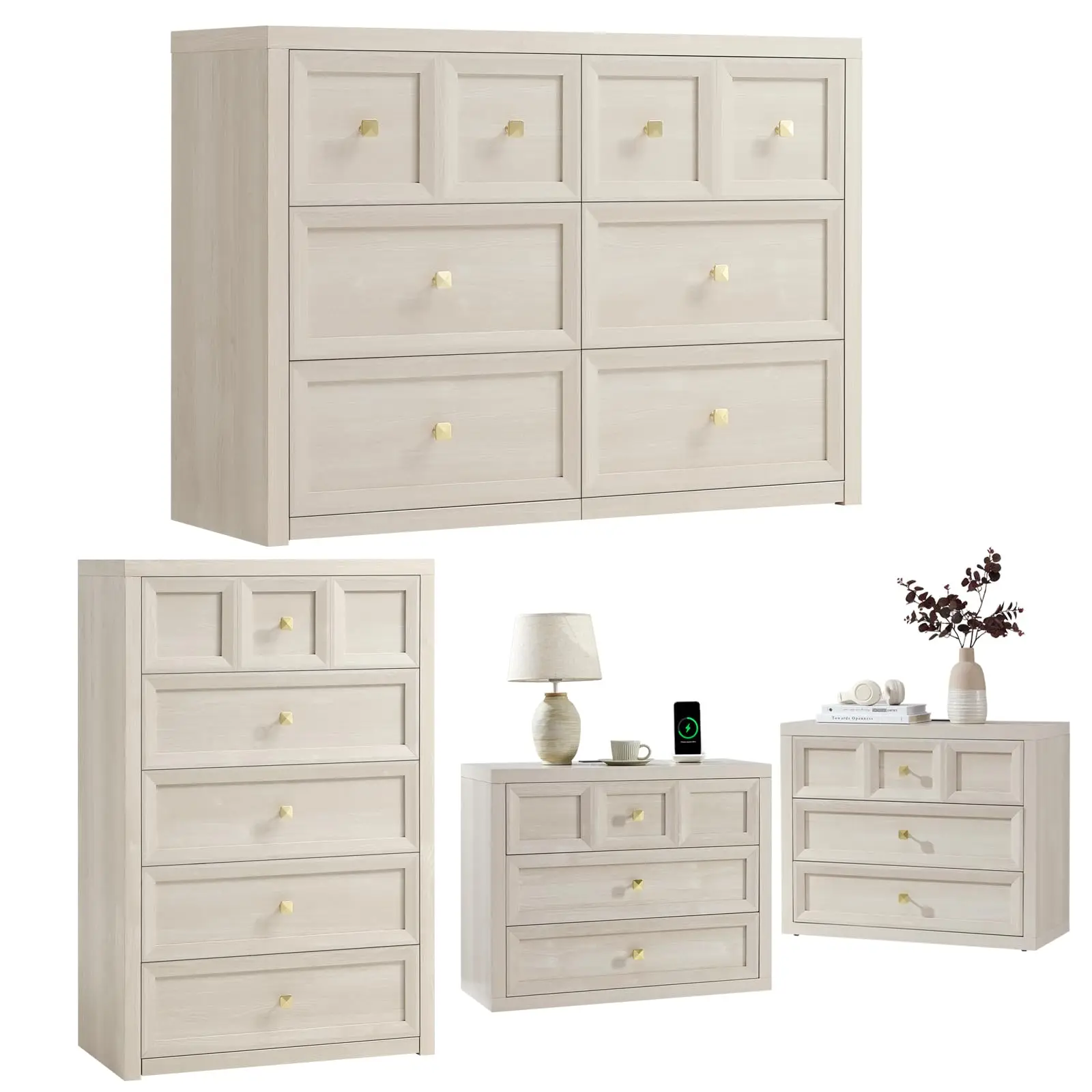 4-Piece Modern Bedroom Set 1