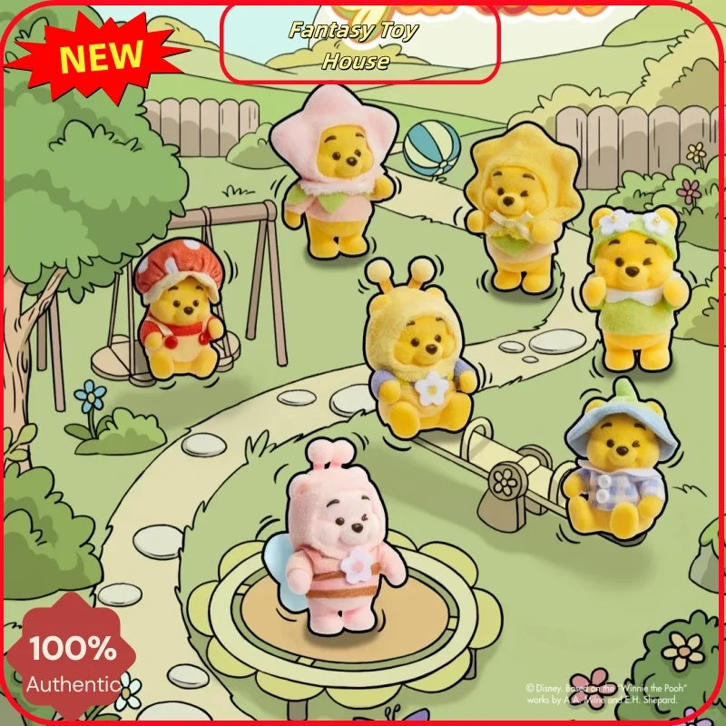 

Новый продукт: Disney Winnie the Poodle Heartbeat Garden Series, модная слепая коробка, милая модель, коллекция ручной работы, орнамент, подарок