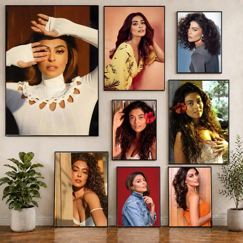 Brazilian Glamour J-Juliana Paes Poster Creative Indoor Decorative Artwork & Modern Home Decor