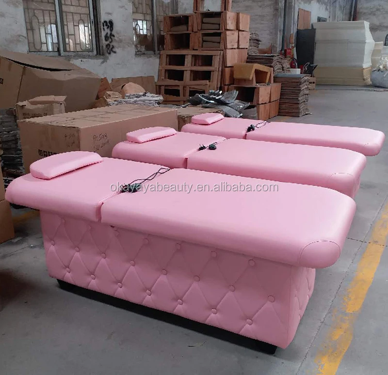 

Luxury Lash Bed pink Facial Spa Table Beauty Beds Tattoo Chair Salon Massage Tables for Sale