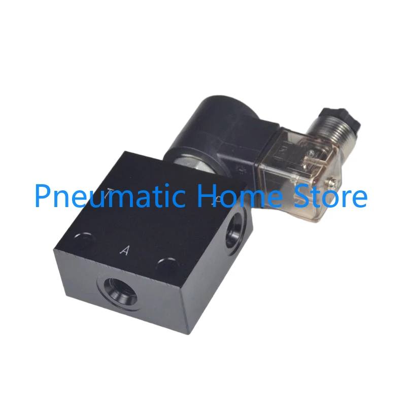 2 Position 3 Way SV08-31 Threaded Cartridge Solenoid Valve DHF08-231 Directional Control Valve AC220V DC12V DC24V
