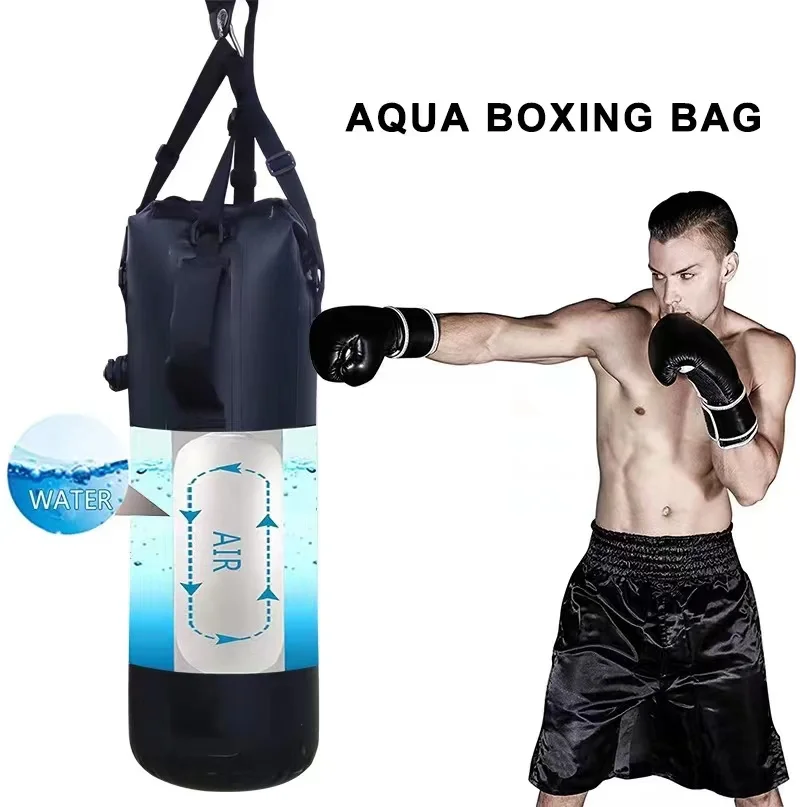 

Power Fitness Heavy Boxing Punching Bag Soft Filled Black 20L Capacity Training Bag