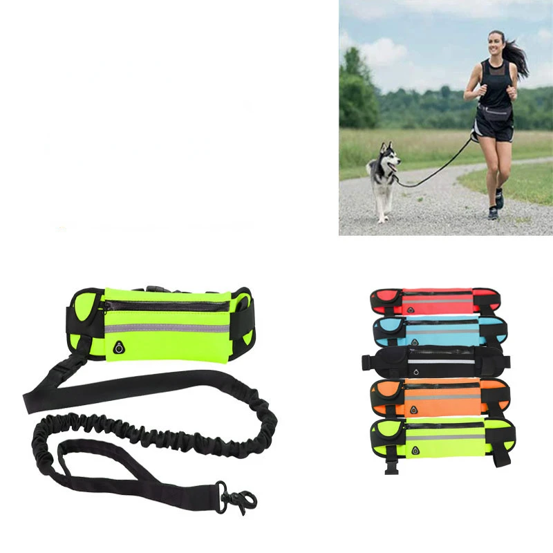 Sports Fanny Pack Pet Leash Cover Outdoor Running Suitable for Multi-scene Dog Walking