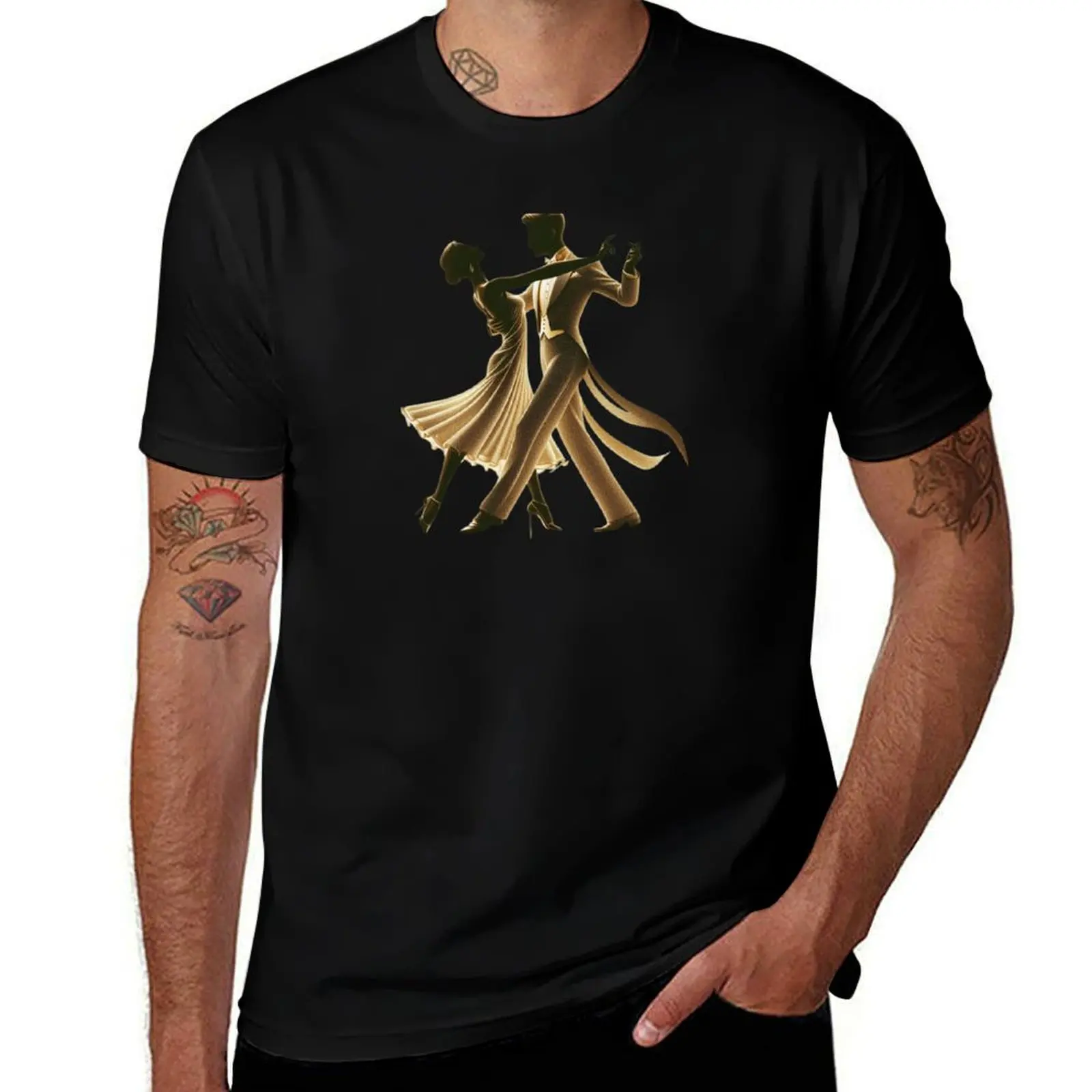 Nadja's ball evening T-Shirt Big Size Short Sleeve Tee for Men T-Shirt