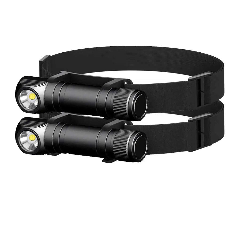 LED Headlamp 1000Lm 18650 Type C USB Rechargeable Headlight Flashlight with Magnetic Charge Magnetic Tail Power Indicator