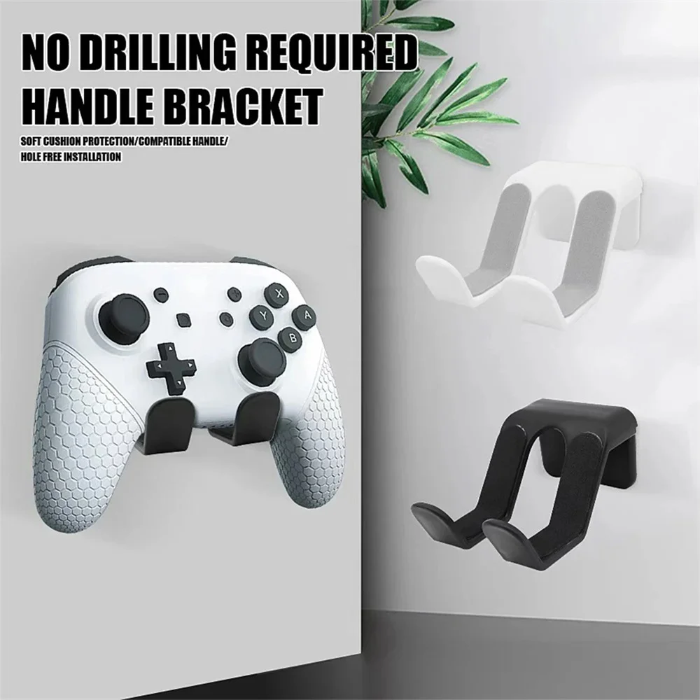 

New Game Controller Wall Mounted Base No Punching Required Controller Storage Rackfor for Switch Pro Sony Xbox Bracket Base
