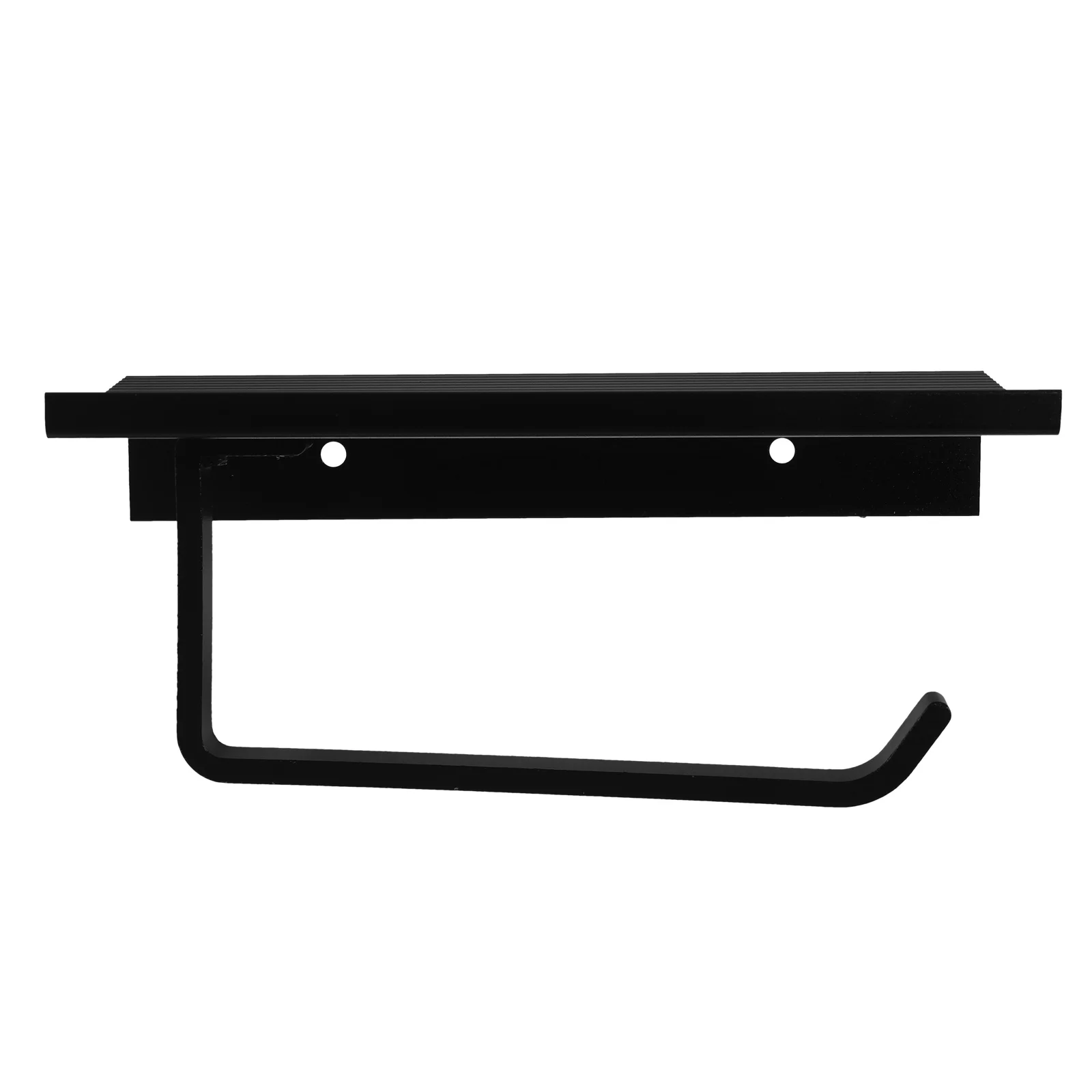 

Thickened Space Aluminum Roll Paper Holder Wall Mounted Bathroom Tissue Rack Paper Towel Hanger Storage Organizer Bathroom