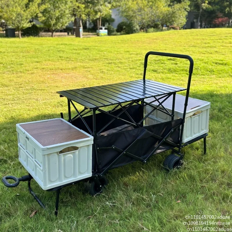 

Кемпер складной с двойным приводом кемпер открытый большой кемпинг ручная портативная тележка для кемпинга