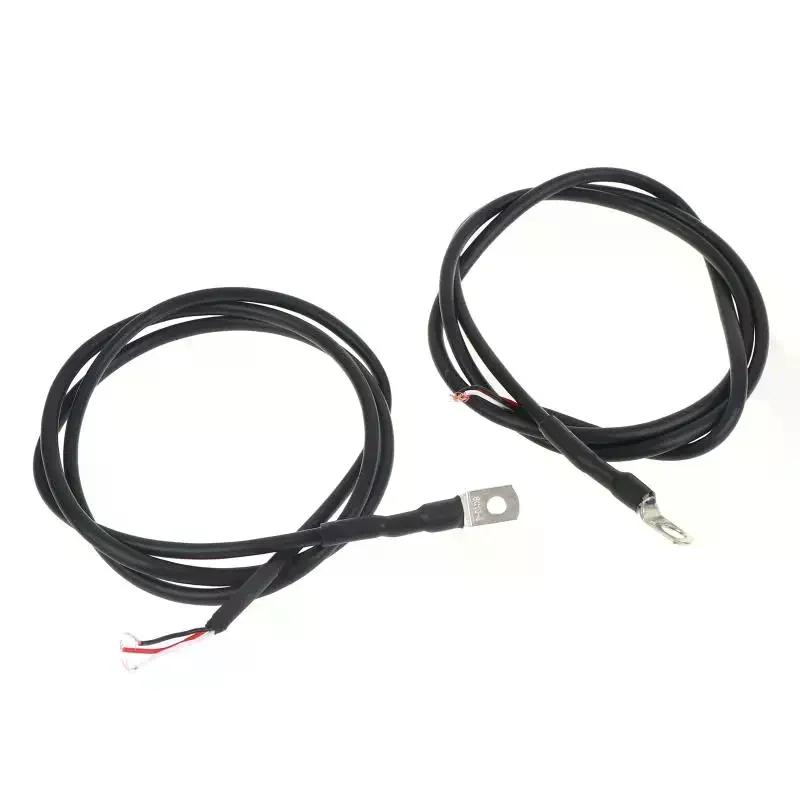 DS18B20 Digital Temperature Sensor Copper Lug Inner Hole Installation 4mm/5mm/6mm/8mm With 1M/2M Shielded Cable