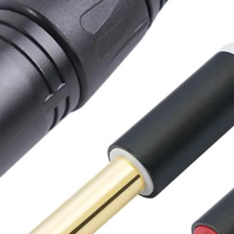 1/2/3Meter Double Quarter Inch To XLR Y Splitter Cable Gold Plated Connector Microphone Audio Converter Adapter for Mixer