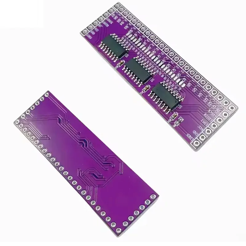 Microcontroller Serial to Parallel Pin IO Expansion Module 74HC595 Output Port Expansion 3 to 24pin LED control
