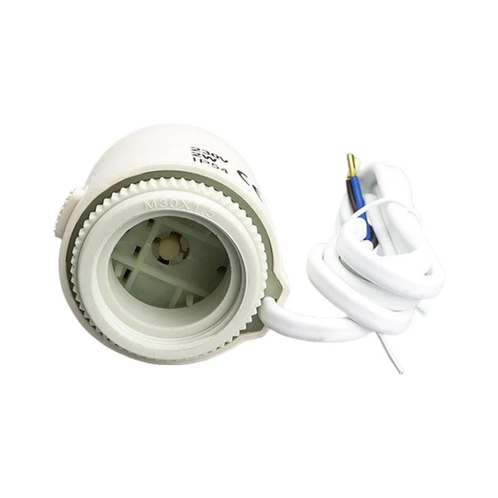 230V Thermostatic Actuator for Radiant Floor Heating Manifolds Supporting Energy Efficient Water Flow Management