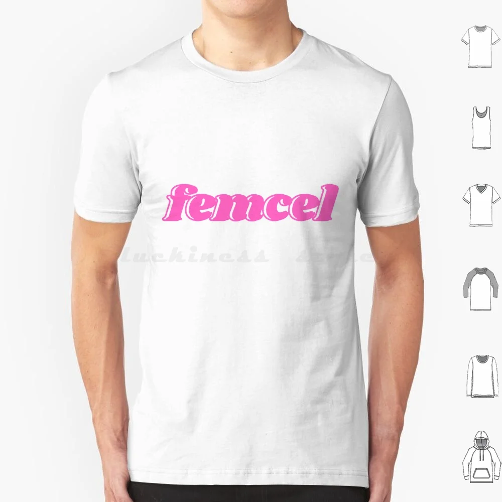 Femcel T Shirt Cotton Men Women DIY Print Gaslight Gatekeep Femcel Gaslight Gatekeep Meme Instagram Pink Milf Funny Gen Z Hot
