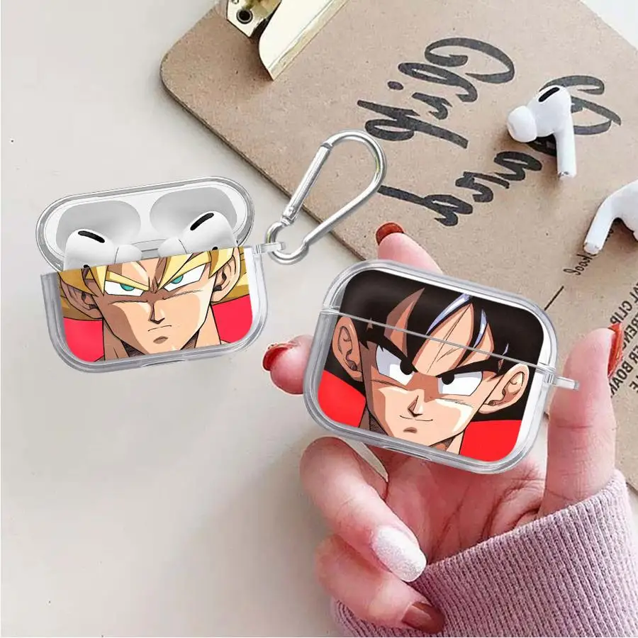 

_Dragons Gokus Balls Clear Earphone Cases Cover Case For Airpods 1 4 Pro Pro2 2 Pro3 3