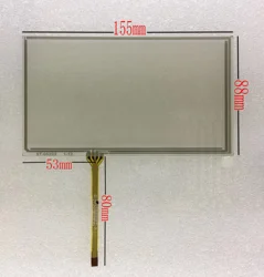 New 6.2 inch Resistive Touch Panel Digitizer Screen For Pioneer AVH-G225BT Car GPS Radio Multi-media