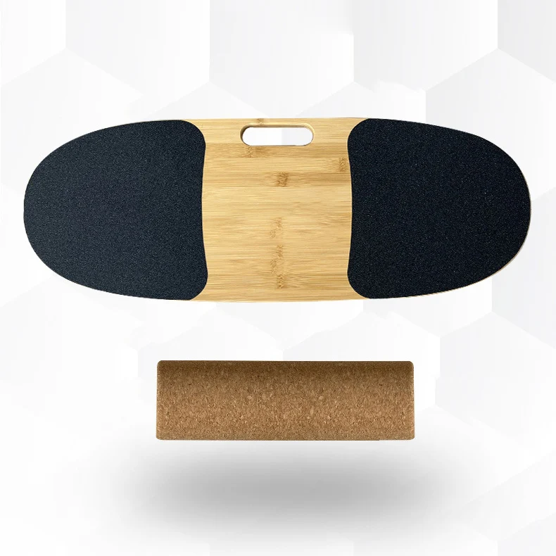 Wooden Balance Board Trainer Fitness Workout Equipment for Hockey Skateboarding Surfing and Snowboarding