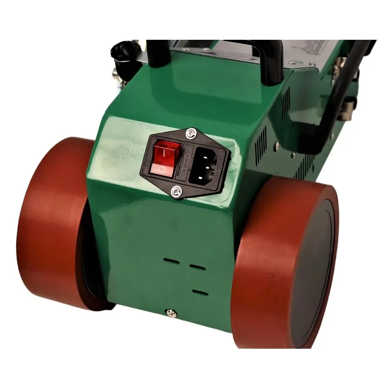 Hot Air Welding Machine Smart Heat Calibration Plastic Hot Air Welding Machine Edge Fold Cord Lock Bond Automatic Plastic