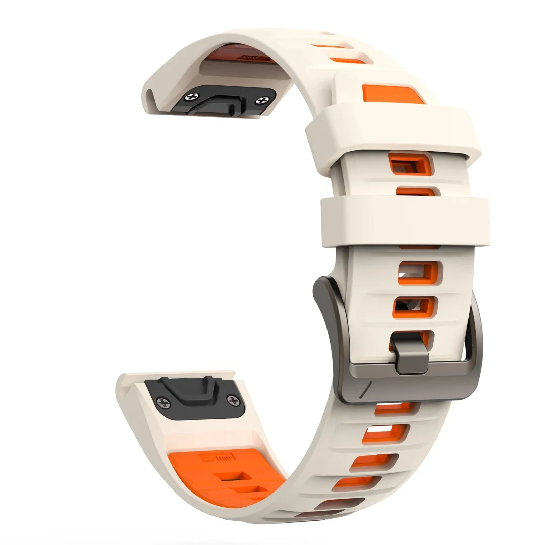 QuickFit 22mm 26mm Silikonarmband für Garmin Fenix 9 Pro 8 7 7X 7Pro 6X 6 5 5X/Epix 2 47mm 51mm Atmungsaktives Armband Uhrenband – Detail 12