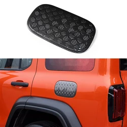 Fit for Tank 300 Fuel Tank Cover Modification Stainless Steel Brushed Fuel Tank Cover Car Sticker Carbon Fiber Pattern
