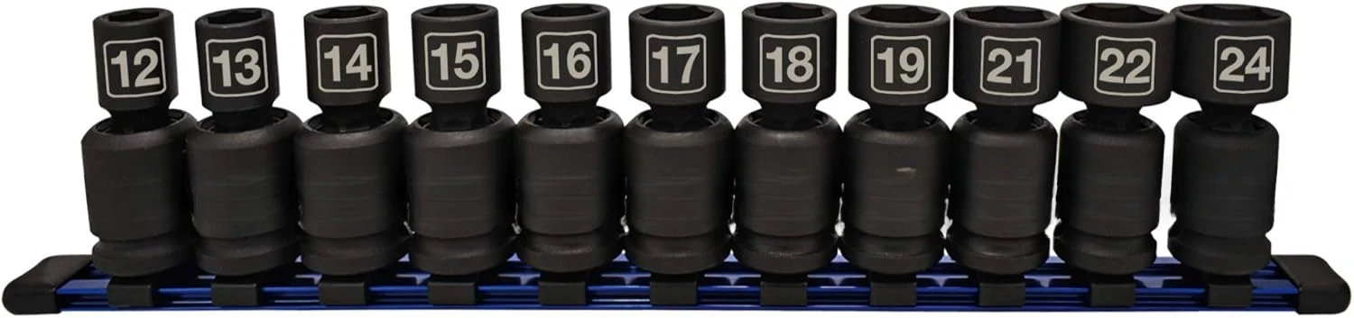 78244 11 قطعة 1/2 بوصة محرك نانو Pinless مقابس تأثير عالمية - متري · مبيعات المصنع مباشرة #1