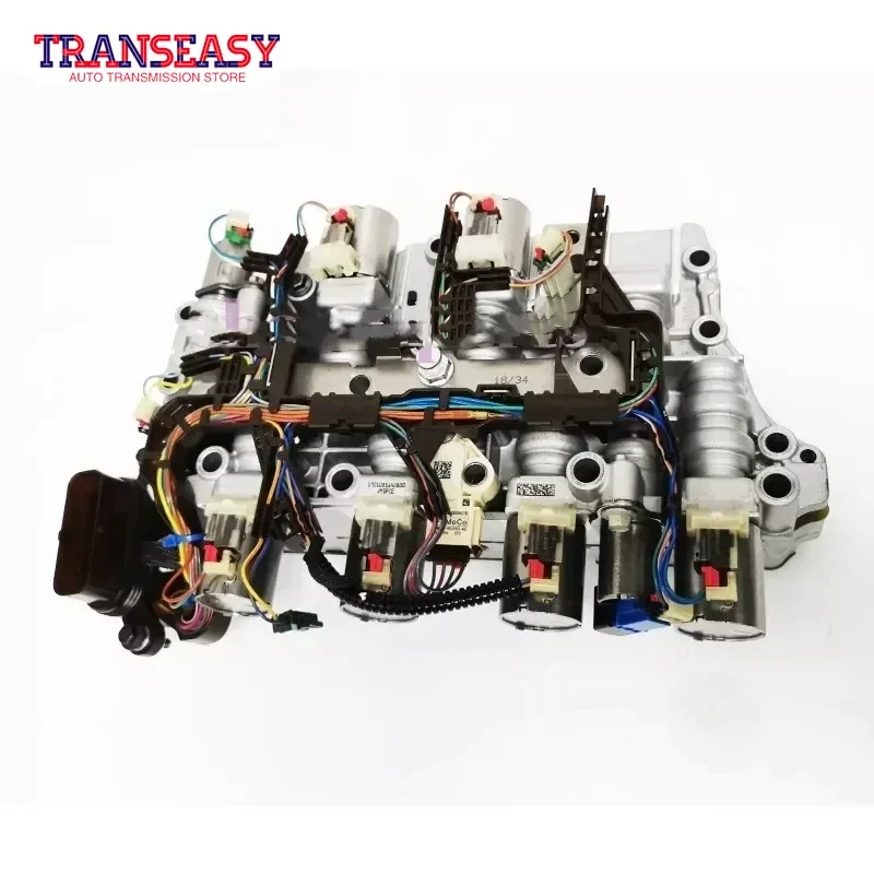 8F35 8-SPEED Automatic Transmission Valve Body With Solenoids And Wiring Harness Suit For FORD 8F35