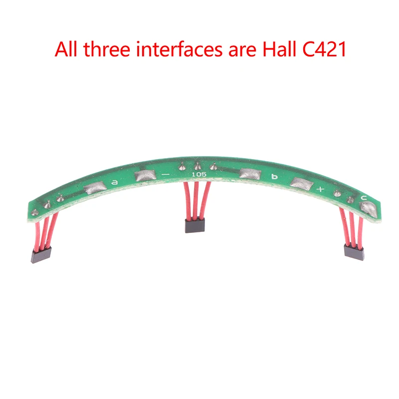 

1Pc Hall C421 Electric Vehicles Scooter E-Bike Hall Sensor C421 Hall PCB Board Electric Bike Balance Car Motors Hall Element