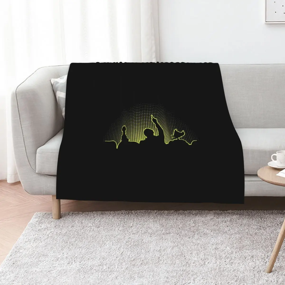 Mystery Science Theater 3000 Throw Blanket Compact Warm Blanket for Car Road Trip