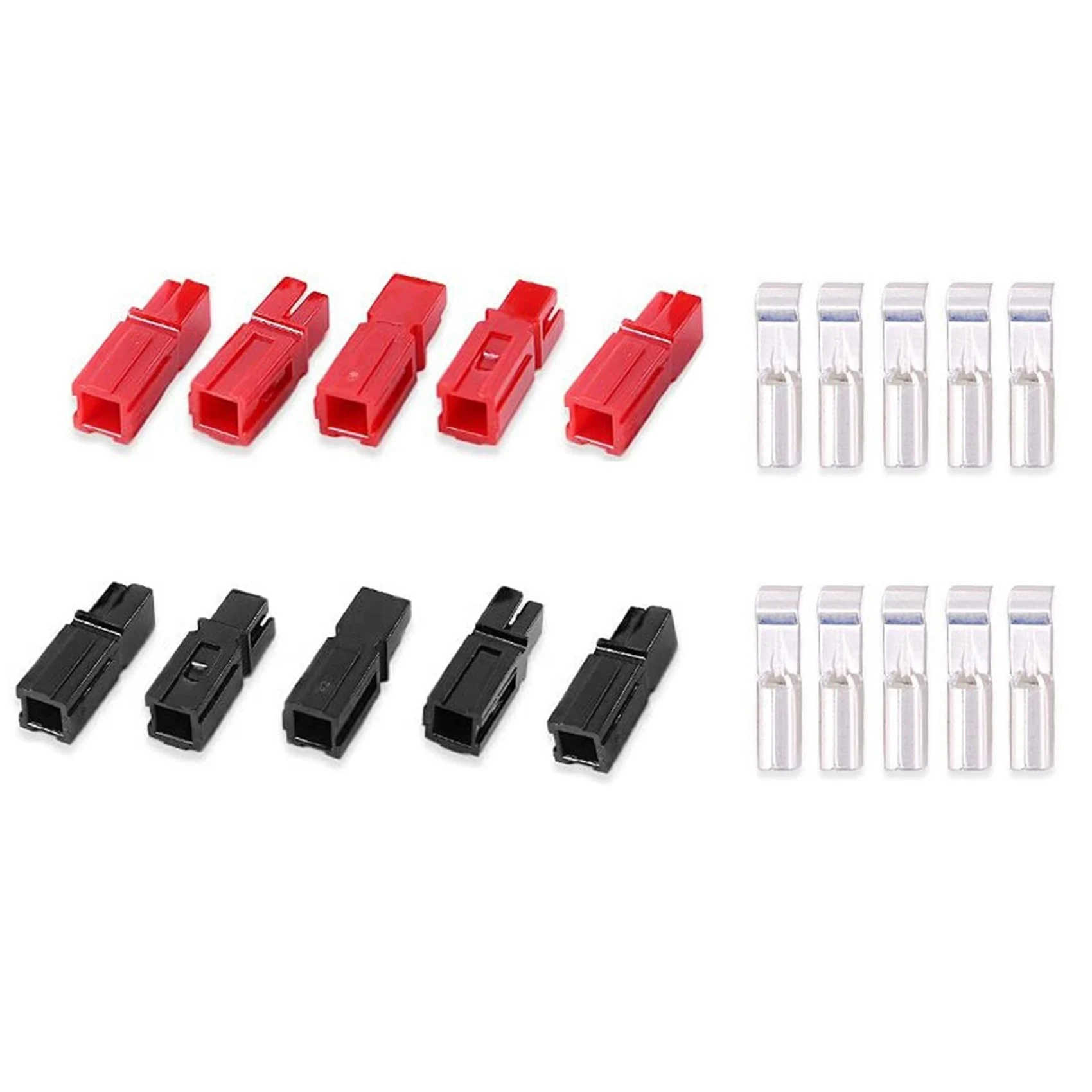 15 Amp Power Connectors Assortment Kit Quick Disconnect Terminals Connectors Battery Connector Modular 16-20AWG