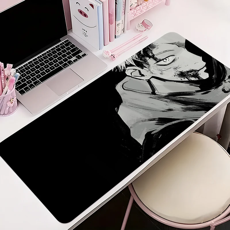

Mouse Pad Anime Non-Slip Rubber HD Mousepad Office Desk Mat Gaming PC Accessories Large Gamer J-jujutsu Kaisen Yuji Keyboard Mat