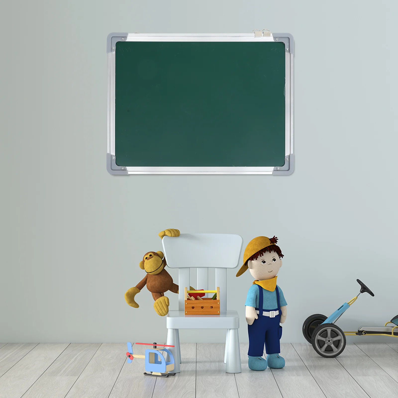 Big Blackboard Magnetic White Whiteboard Planner for Wall Weekly Calendar Child Tabletop