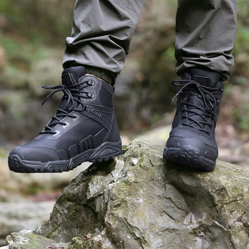 Buty taktyczne Free Soldier Mid Top Buty outdoorowe Specjalny trening Alpinizm Antypoślizgowe Oddychające Szybka reakcja dla mężczyzn