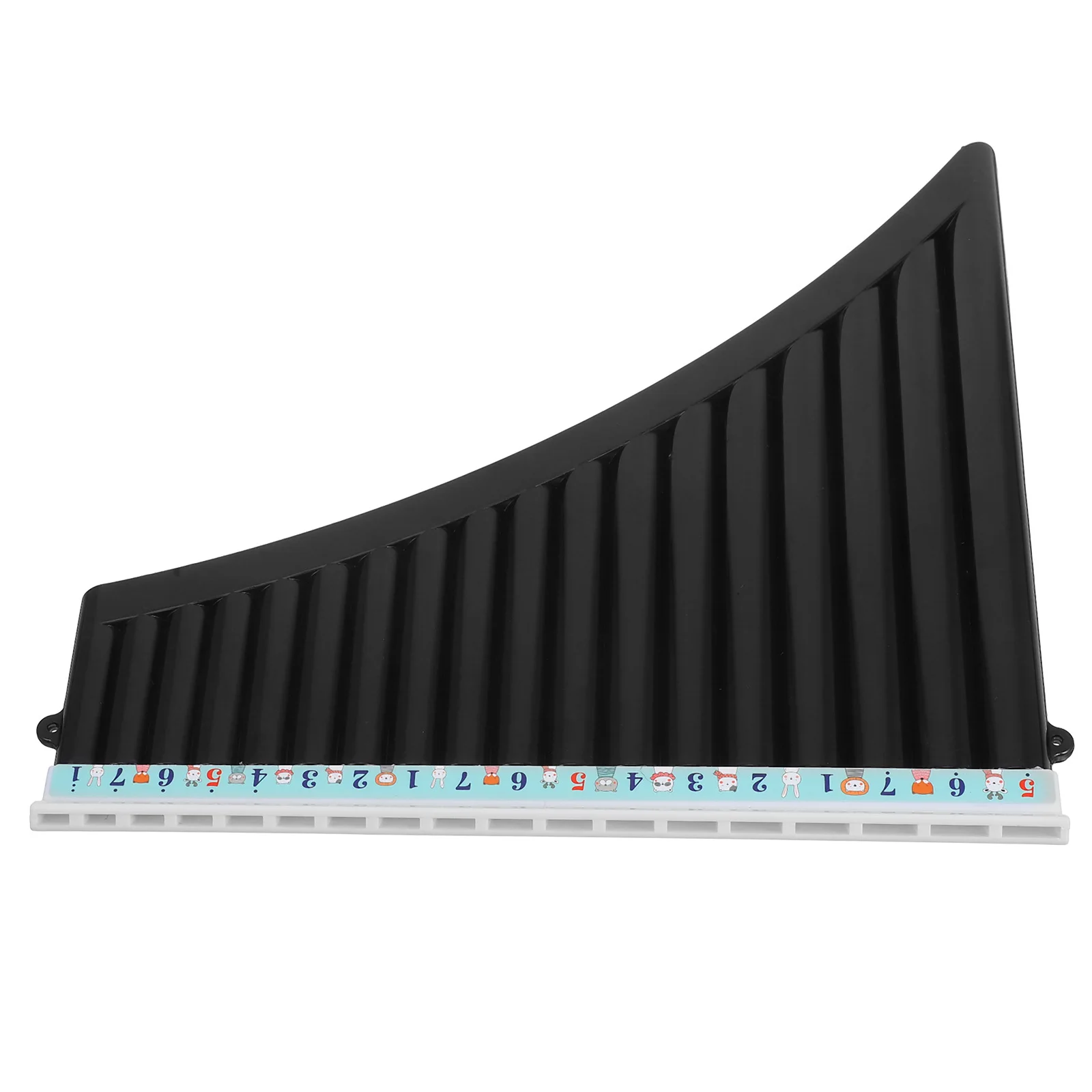 

18 Pan Flute C Tune Instrument for Beginners Practice Performance Panpipes Portable Lightweight Comfortable Grip