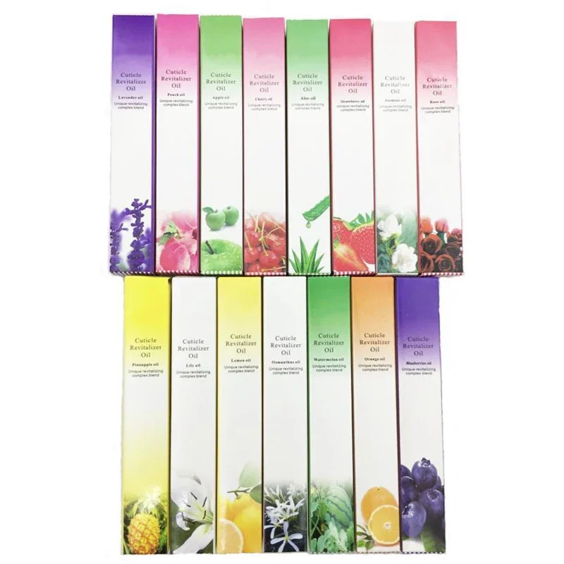 Nail Nutrition Oil Pen Fruit Floral Scented Nail Treatment Cuticle Revitalizer Fragrance Nourish Skin Manicure Pen 1pcs