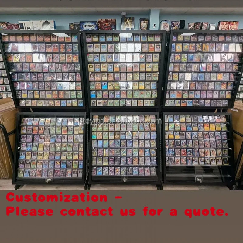 custom.KEYI Acrylic Baseball Sports Card Display Stand Collectible Card Trading Card Pokmon CGC/BGS/SGC Graded Card Slab D