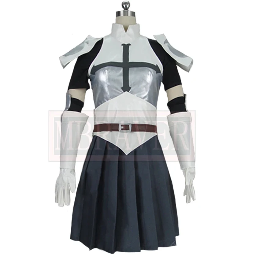 

Dragon Cry Erza Scarlet Uniform Cos Cosplay Outfit Costume Halloween Christmas Custom Made Any Size