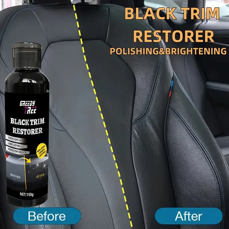 Greedy Tree Automotive Interior and Exterior Plastic Panel Renewal Wax Coating Agent Car Interior Care Polishing and Brightening