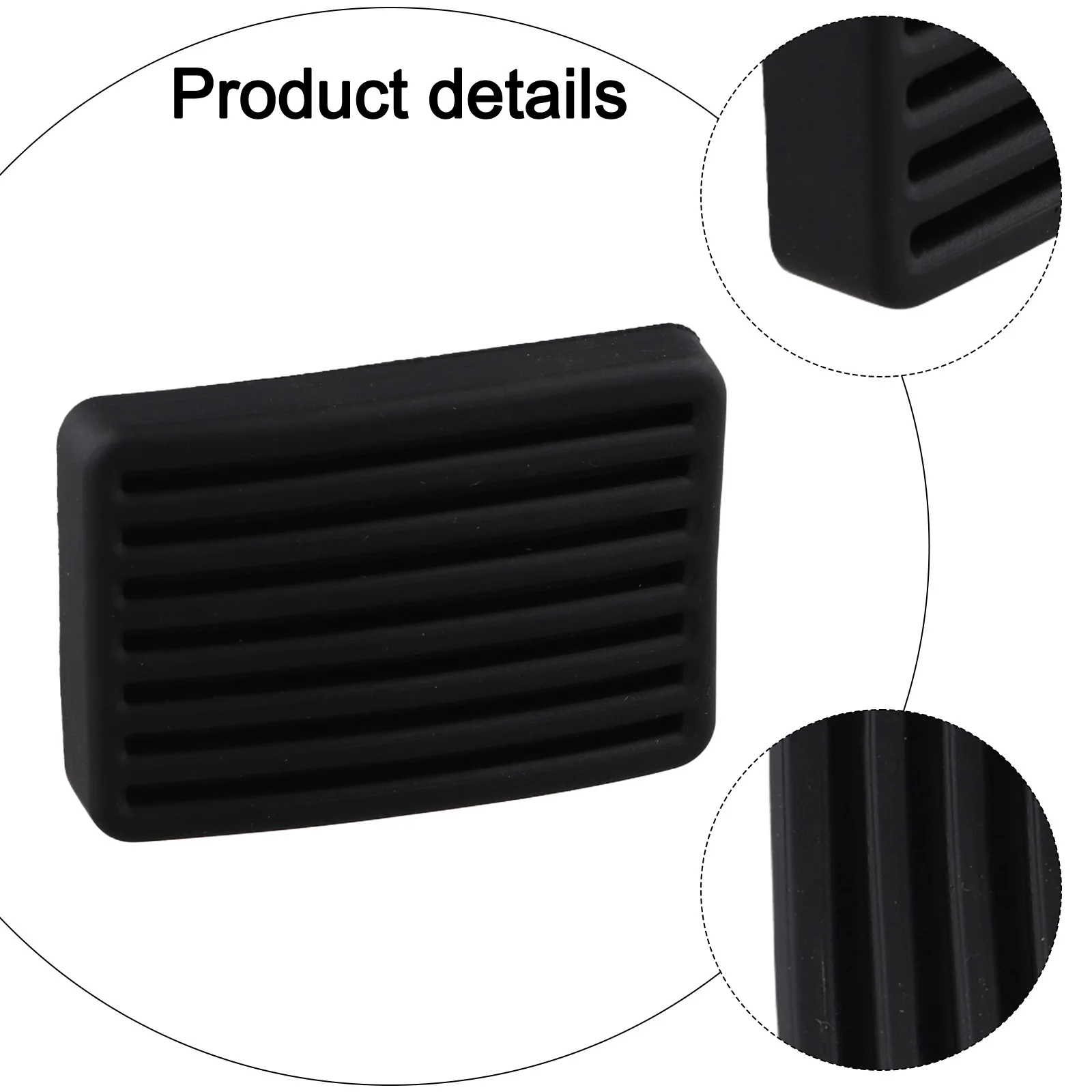 For Hyundai For Kia Brake Pedal Pad Precision-crafted Rubber Sleek 3282524000 Corrosion-resistant Direct Replacement