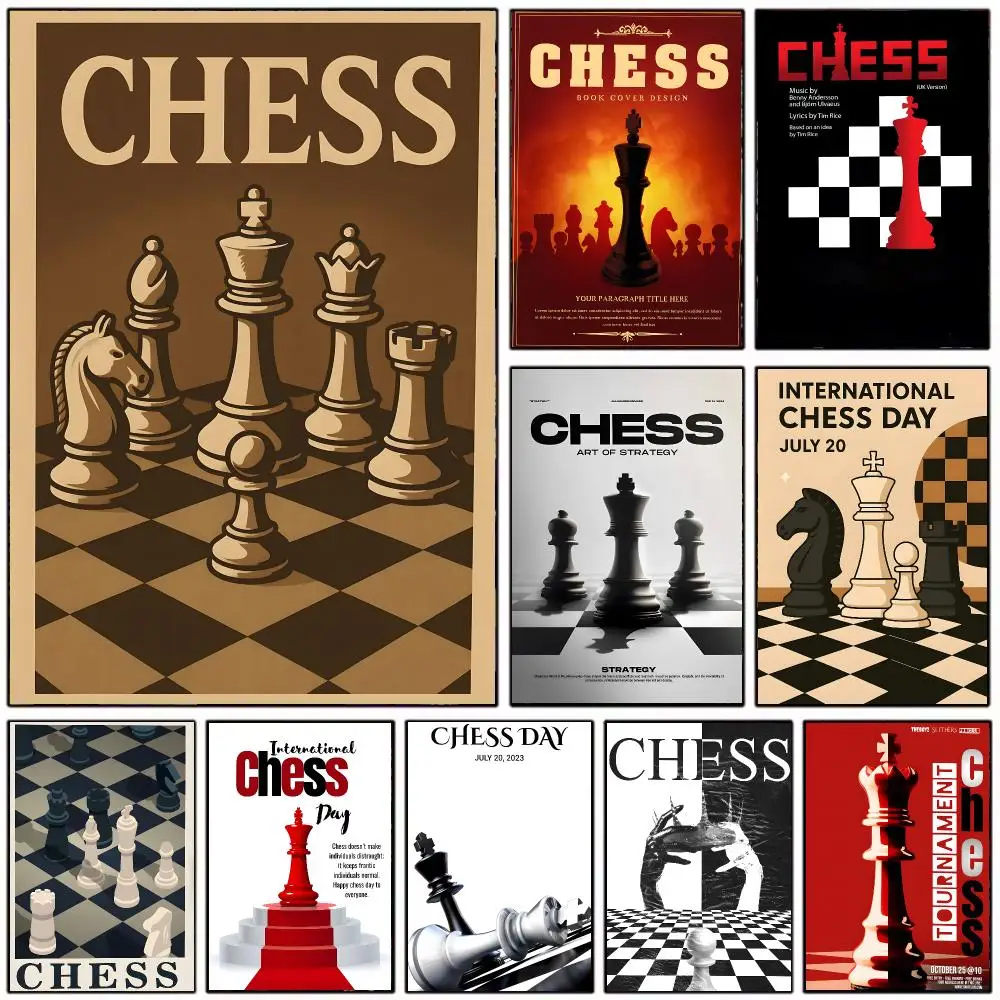 strategic game C-Chess Poster Modern Home Decoration Interior Design & Contemporary Wall Art Collection