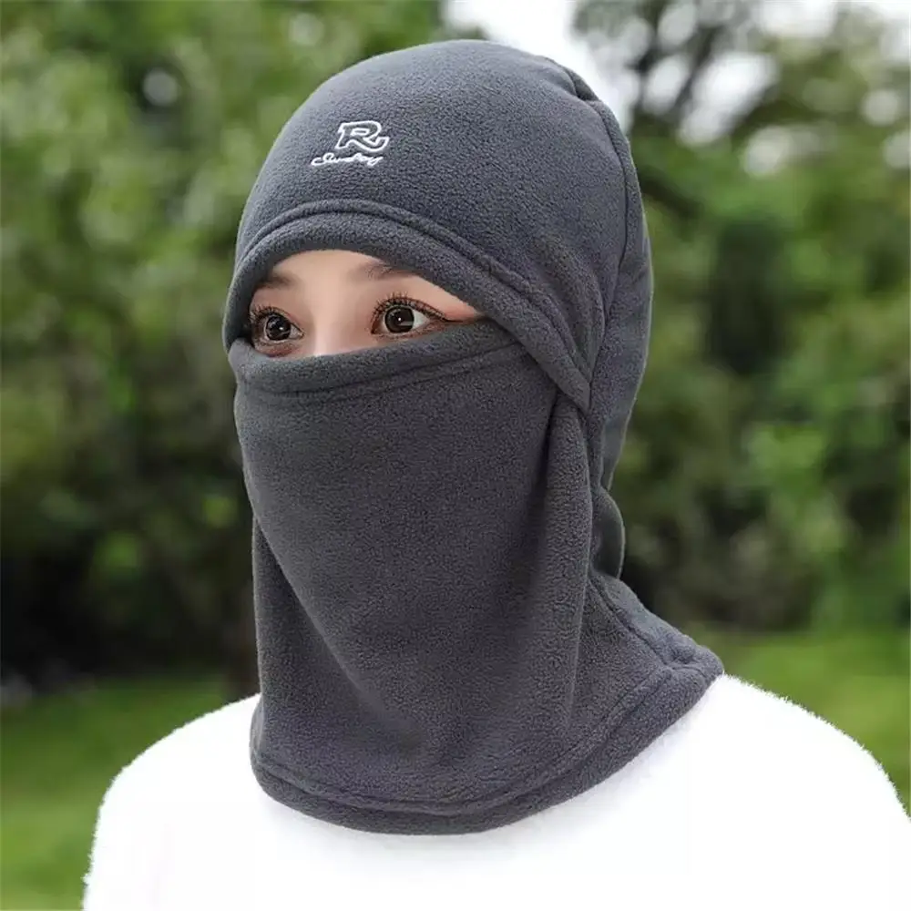 Gorro de pasamontañas Polar impermeable para ciclismo, esquí, cubierta térmica para la cara para clima frío, gorro calentador de cuello