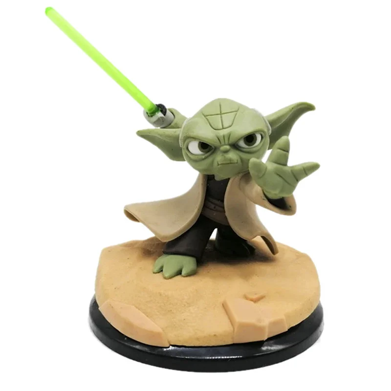 Star Wars Mandalorian Master Yoda Luke Skywalker Han Solo Kylo Ren Doll Gifts Toy Model Anime Figures Favorites Collect Ornament