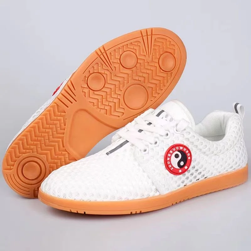 

2023 New Men and Women Martial Arts Shoes Breathable Tai Chi Shoes Unisex Wearable Kung fu shoe Couples Comfortable Sport Shoes